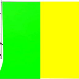 VRITASH 8X10FT (1 Green 1 Yellow) Screen Background Backdrop YouTube Videos Reflector-image-27