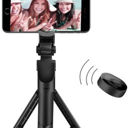 BYPOR High Quality XT02 Selfie Stick with Tripod Stand, Mobile Desktop Live Telescopic Bracket Handheld Bluetooth Selfie Artifact Mini Portable Selfie Monopods 3 Axis Gimbal for Mobile-12