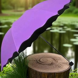 Travel Compact Magic Umbrella 3 Fold Umbrella for Girls, Women_9051 Umbrella-image-73