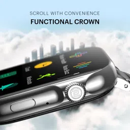 Noise Vision 3 with 1.96" AMOLED display with Thin Bezel, Metallic Build Smartwatch image 5