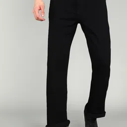 u.s. polo assn. Men Boot-Leg Mid Rise Black Jeans-picture-40
