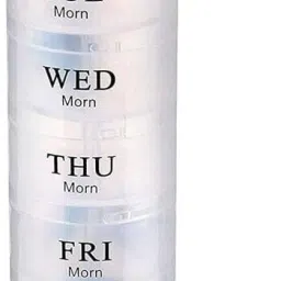 1 Week Round Medicine Pill Box Organiser Storage With Single Box Pill Box-image-63