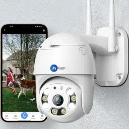 Maizic Smarthome 360° 3MP Full HD Wi-Fi Wireless IP CCTV Outdoor Camera, PIR Human Detection Security Camera-20