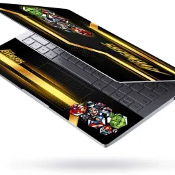 Flipkart SmartBuy Combo of Full Body Laptop Skin and Mouse Pad - Avengers Heroic Team A2 No Residue Removable Self Adhesive Vinyl Reusable Laptop Skin Compatible for 15.6 inch-image-75