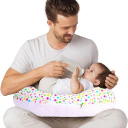 Bluebell(Pink) Breastfeeding Pillow-image-3