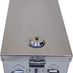 Steel Locker Boxes Jewellery Box -10 Inch ( With Pre fitted Lock And 2 key) Cash Box-32