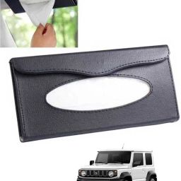 Black Rectangle Tissue Holder For Office,Home,Car For Jimny Maruti 2023 Vehicle Tissue Dispenser-12