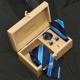 LOUIS STITCH Silk Tie & Cufflink-picture-18