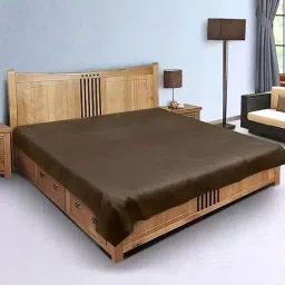 200 TC PVC Double Solid Flat Bedsheet-image-4