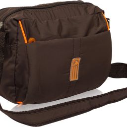 Brown Men Sling Bag - Medium Men's Stylish Sling Bag | Cross Body Bag for Travel Office & Business |Messenger Hand Bag for Cash Collection-image-4