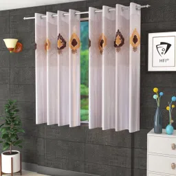 152.5 cm (5 ft) Polyester Window Curtain (Pack Of 2)-25