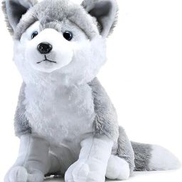 SOFT TOYS HUSKY DOG - 20 cm-image-49