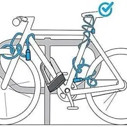 delhismart Best Solid quality Multi-Purpose Heavy Metal Number Lock for Bikes Bicycle Lock image 4