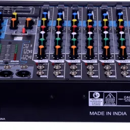 kekrown KMX-8.2 Diamond Club Professional Mixer with USB & Bluetooth Analog Sound Mixer image 3