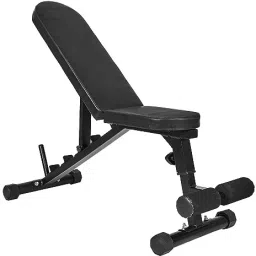3 in 1 Adjustable Incline Multipurpose Gym Bench, BLACK Max Weight 300 KG Multipurpose Fitness Bench-32