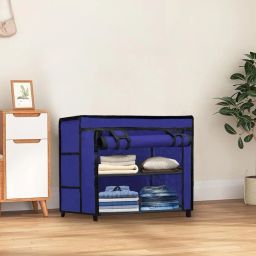 Small Cloths Wardrobe Carbon Steel Collapsible Wardrobe-image-94