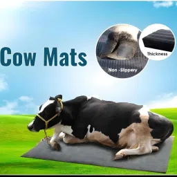 A6Black Cow Mat For all animals, BPA Free, Easy Clean And Waterproof Size 8*5 | Cow, Hamster Pet Mat-image-78