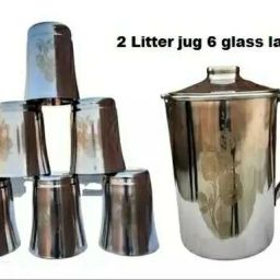 stainless steel jug glass set 8pcs Jug Glass Set-image-36