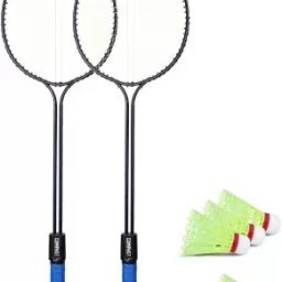 BADMINTION SET DOUBLE WRAD WITH 6_PC SHUTTLE COCK Badminton Kit-image-18