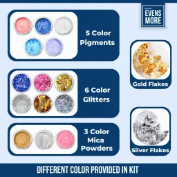 evens more Diy Resin Art Kit With 300 Gm Resin And Coaster Earring Keychain Macking Kit image 5