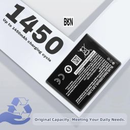 BKN Mobile Battery For NOKIA OG QC CHECKED Nokia 2660 Flip 4G (TA-1474) BL-L4E (1450 MAH)-image-48