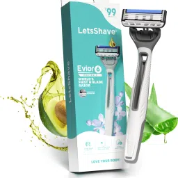 Evior 6 Portable Razor World's First 6 Blade Razor with Lubricating Strip, Women-13