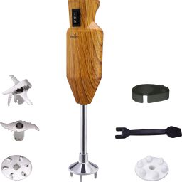 350 W WOODEN DARK Hand Blender-image-69