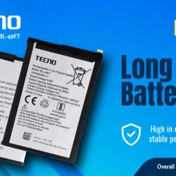 Tecno Mobile Battery ForBL 49FT Tecno Spark Go 2020 / Spark 6 Go / Camon 18 - 5000mAh image 2
