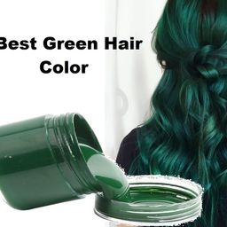 florero Professional Hair Color Wax, Unisex Instant Hair Wax Green Hair Dye Wax , DARK GREEN-picture-20