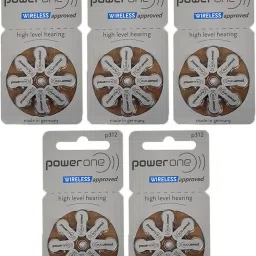 PO-312 hearing aid cell pack of 40 cell (5 strips) Battery-picture-28