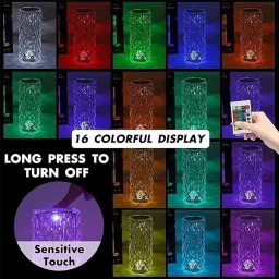 apexessent APEX-CRYSTALRGB-001 Table Lamps Lamp Shade image 2