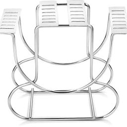 shivi creation Steel spoon Stand round| Dining Table Kitchen Cutlery Stand Stainless Steel Cutlery Set image 3