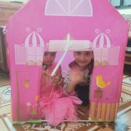 Printed Tent for Girls with Floral Theme-image-2