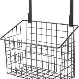 Steel Multiutility Over the Door Hanging Storage Basket Storage Basket-4