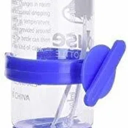 250ML Water Fountain Bottle with Holder for Pet Dwarf Hamster Mice Gerbil Rat Chinchillas Guinea Pig Squirrel Rabbit Small Animal Water Fountain Dispenser - Blue-18