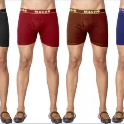 Pack of 4 Solid Men Brief-16