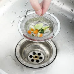 Basin Stainless Steel Push Down Strainer-image-15