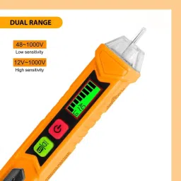 gilhot Non-Contact AC Power Test Voltage Detector 12V~1000V (VD100026) Digital Voltage Tester image 4