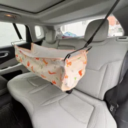 aamivi Car Cradle Hammock For 0 To 3 Year Baby Comfortable For Travel Comes In Full Set image 2