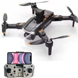 Drone S1 8k Professional HD GPS Drone One-key Reflux Positioning Folding Toy Drone-image-9