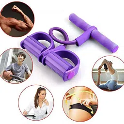 pramukh Extra Strong Pull String Body Building Training, Pull Rope Rubber Exerciser Ab Exerciser image 3