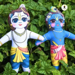 Krishna Balram by " Go Vrinda Studio" | Soft Doll - 7 inch-image-5