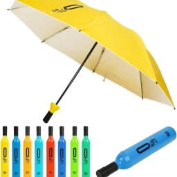 New Trending Decent Look Deco Wine Bottle Travel Umbrella Umbrella-28