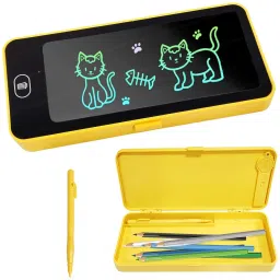2 In 1 Pencil case Cum Educational LCD Tablet for Kids with Pen-23
