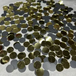 Round shape golden mirror-20 mm size- 100cs-image-40
