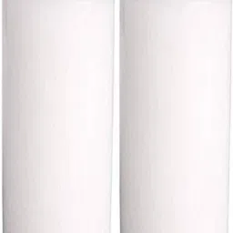 Premium White Big Non Scented Pillar Candle (2" × 6" Each) (Pack of 2 Pcs) (White) Candle-26