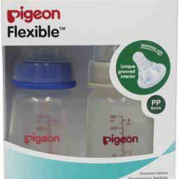 120ml Peristaltic Nursing Bottle Twin Pack Nipples (Blue/White) - 120 ml-image-40