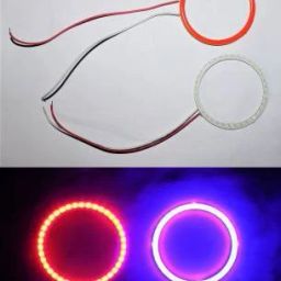 KTM RC 125/200/390 Angel Eyes Ring Light for Headlight (RED BLUE) Projector Lens-15