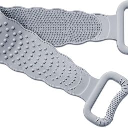 Bath Body Brush, Exfoliating Long Silicone Body Back Scrubber, Easy to Clean, Eco Friendly, Long Lasting-image-43