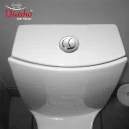 divisha Toilet flush button | Commode flush tank push button | Round 58mm/2.3" | COMBO Flush Tank Lever image 2